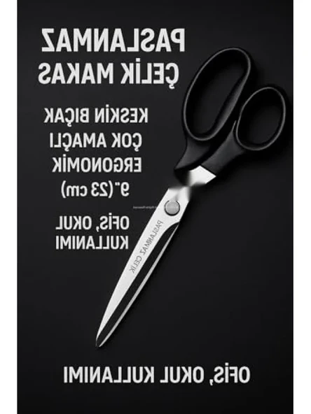 Paslanmaz Çelik Çok Amaçlı Makas, 9" - Resim 2