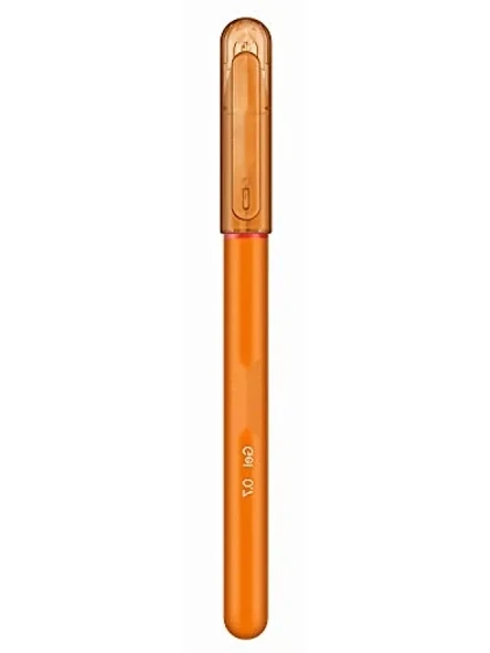 Ergonomik 0.7 mm Turuncu Jel Kalem - Resim 2