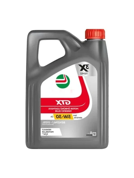 Tam Sentetik 5W-30 Motor Yağı 4 Litre ürün görseli 1