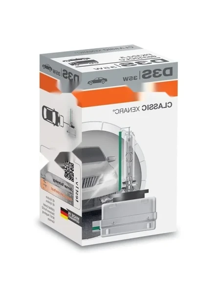 35W Xenarc D3S Ampul - Enerji Sınıfı B ürün görseli 1