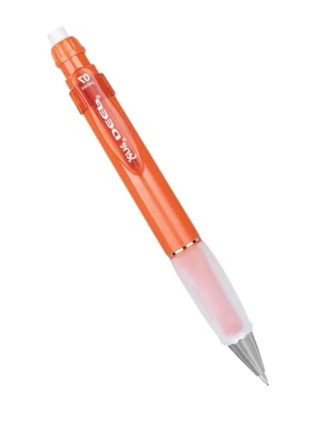 Kiremit Renk 0,7 mm Mekanik Kurşun Kalem - Ergonomik Grip ürün görseli 1