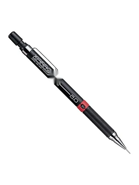 Siyah-Kırmızı 0.5 mm Uçlu Mekanik Kurşun Kalem ürün görseli 1