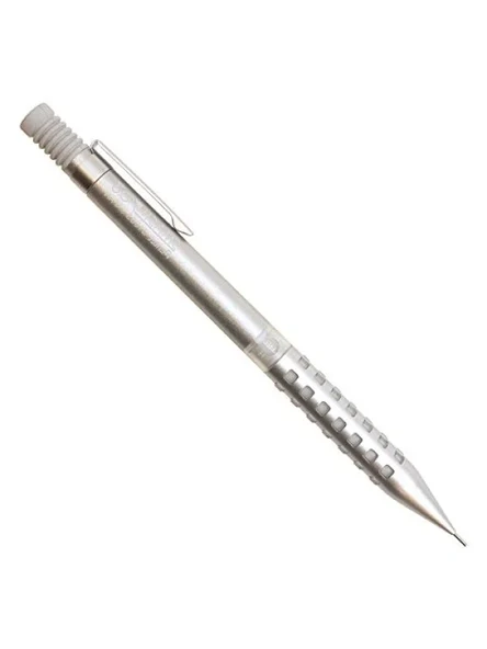Metalik Gri 0.3 mm Uçlu Teknik Kalem, Ayarlanabilir Min Derece Göstergesi ürün görseli 1