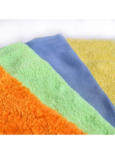 4’lü Mikrofiber Bez Seti - Çiziksiz Temizlik ürün görseli 1