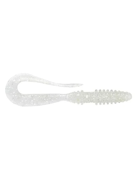 2.5" Clear Silver Glow Silikon Yem ürün görseli 1