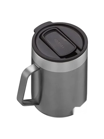 Vakumlu Masa Kupası, 420 mL, Antrasit - Resim 3