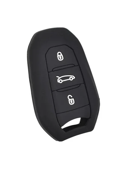 Silikon Anahtar Kılıfı - Citroen C4 C5 C3 Aircross Uyumlu ürün görseli 1