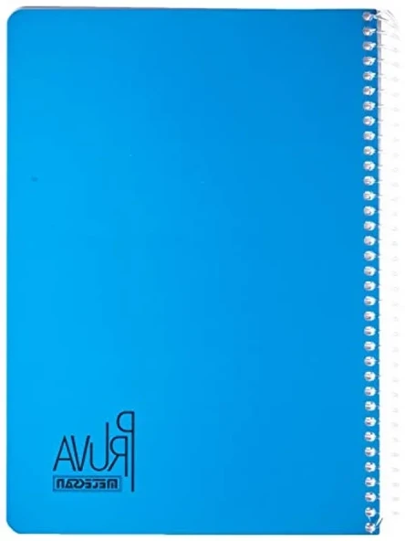 A4 Karton Kapaklı Spiralli Defter - 144 Yaprak, Çizgili ürün görseli 1