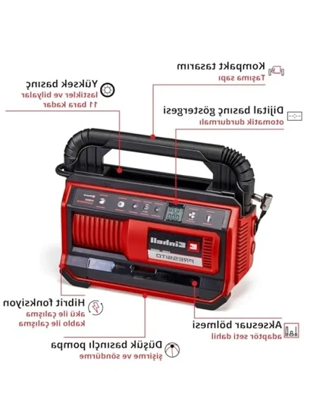 Hibrit Kompresör, 18V - 11 Bar Basınç - Resim 3