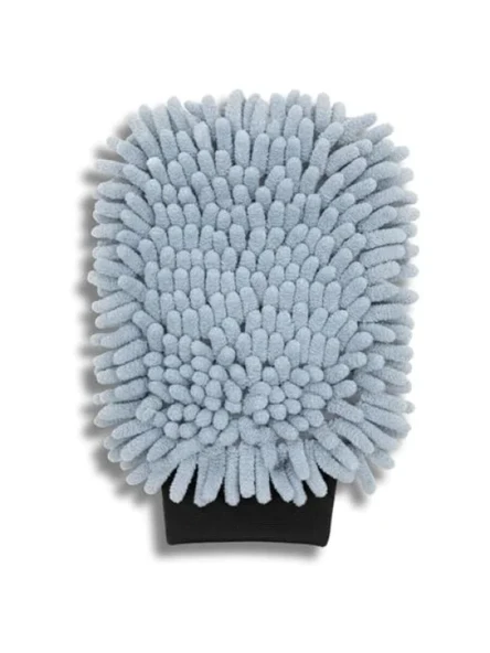 Şönil Mikrofiber Oto Yıkama Eldiveni - Çift Taraflı, Ultra Emici ürün görseli 1