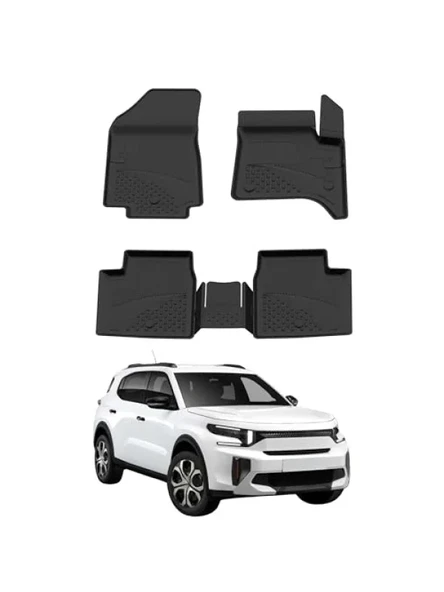 Premium Havuzlu Oto Paspas - Citroen C3 Aircross MHEV Uyumlu ürün görseli 1