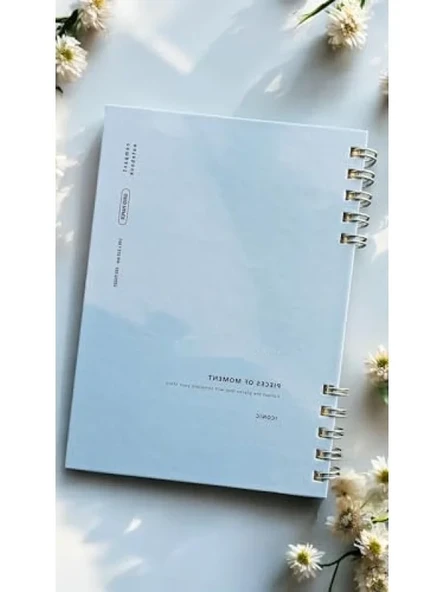 Kareli A5 Defter - 80 Yaprak, Spiral Bağlama, 4 Renk Seçeneği ürün görseli 1