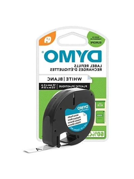 12 mm x 4 mt Plastik Etiket Şeridi ürün görseli 1