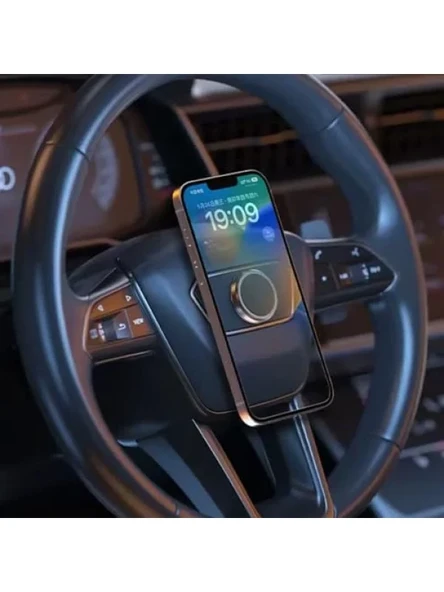360° Dönebilir Manyetik Telefon Tutucu - Araç İçi ve Masa Üstü ürün görseli 1
