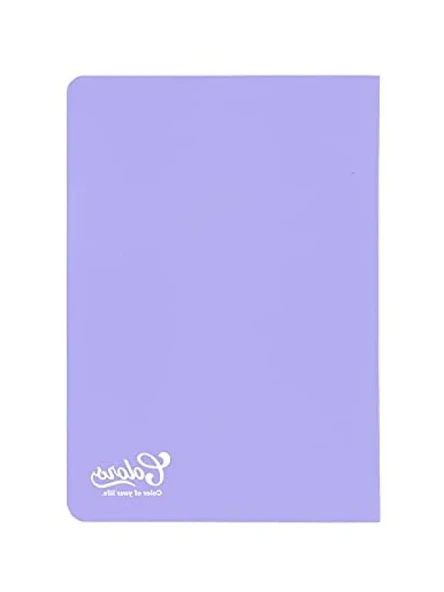 A4 Boyutunda 80 Yaprak Çizgili Defter - Mor ürün görseli 1