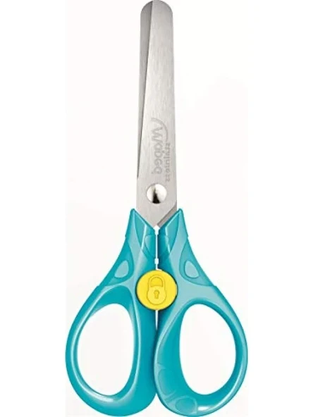 Güvenlik Kilitli Makas - Asorti Renkler, 13 cm ürün görseli 1