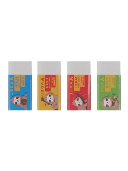 Asorti Sloth Temalı PVC-Free Silgi Seti, 30 Adet ürün görseli 1