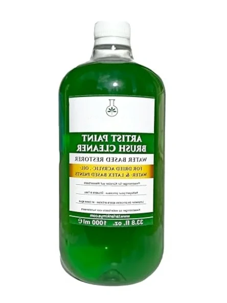 Sanatsal Boya ve Fırça Temizleyici - 1000 ml Yağlı ve Akrilik Boya İçin ürün görseli 1