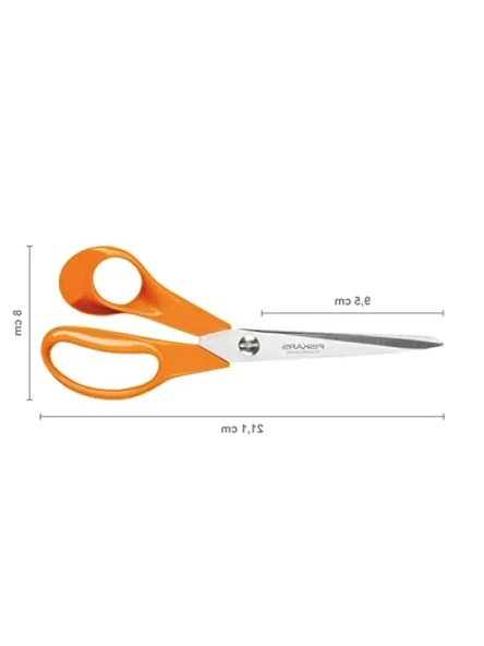 Evrensel Makas - 21 cm Uzunluk, Turuncu - Resim 3