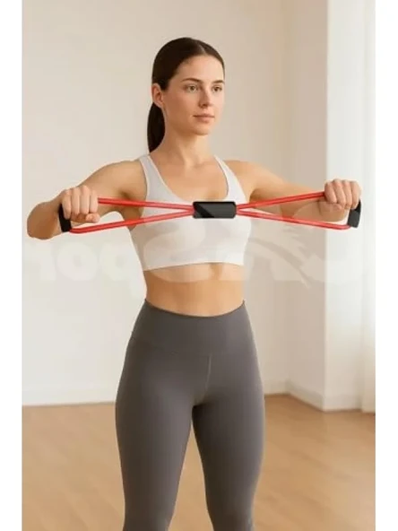 Kondisyon ve Pilates Egzersiz Bandı - Dayanıklı Spor Lastiği CKS-3 ürün görseli 1