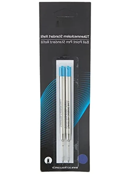 0.7 mm Uçlu Mavi Tükenmez Kalem Refill - 2'li Paket ürün görseli 1