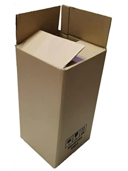 15x15x30 cm Çift Oluklu Karton Koli - 20 Adet ürün görseli 1