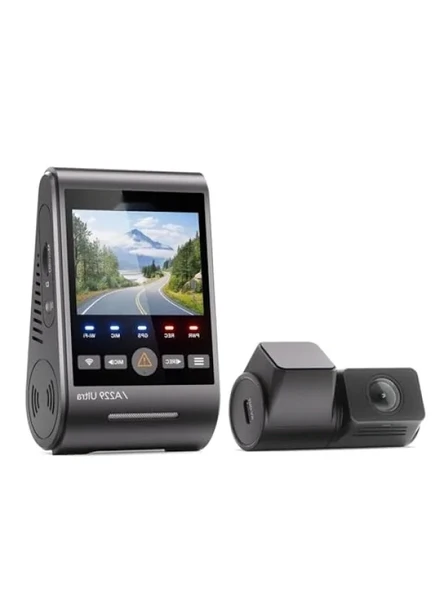 4K Ultra HD Ön ve Arka Araç Kamerası - Dual HDR, Wi-Fi ve GPS ürün görseli 1