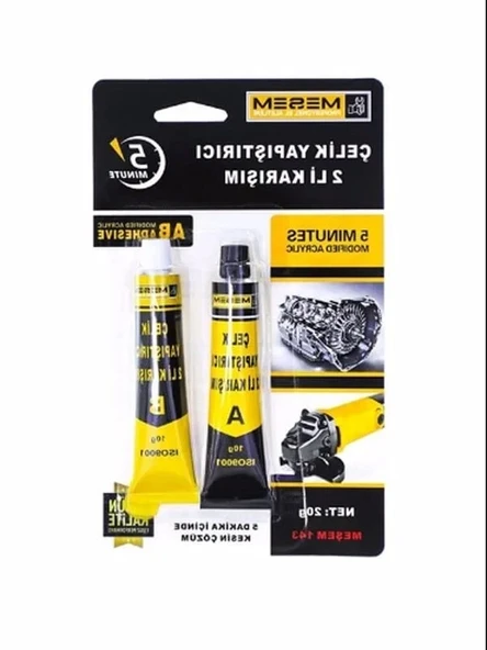Çelik Yapıştırıcı, 2'li Karışım, 20 GR ürün görseli 1