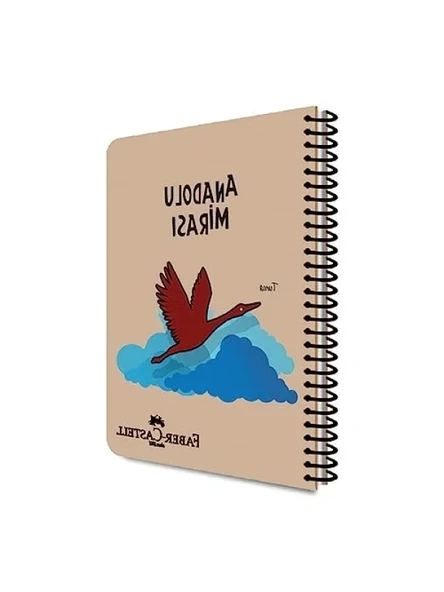 A4 Spiralli Defter, 100 Yaprak, Asorti Kapak Tasarımı ürün görseli 1