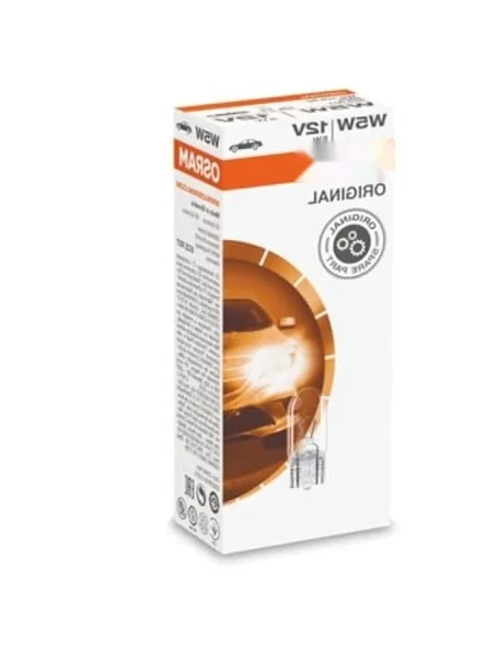 12V T10 Dipsiz Park Gösterge Ampulü - 10 Adet ürün görseli 1