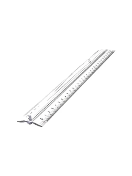 30cm Şeffaf Desimetre ürün görseli 1