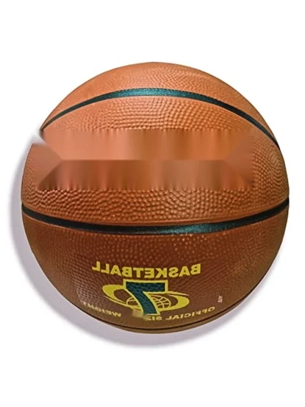 Kauçuk Basketbol Topu - 7 No, 530 Gr, Turuncu ürün görseli 1