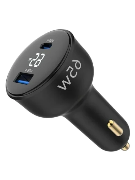 65W Hızlı Araç Şarj Aleti - Type-C ve USB-A Portları ile ürün görseli 1