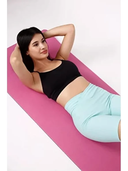 Kaymaz Alt Yüzeyli 16 mm Kalınlıkta Pilates ve Egzersiz Matı ürün görseli 1