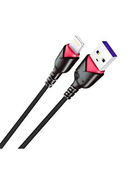 Gül Desenli Araç Şarjı - 2.0 MAH - Siyah ürün görseli 1