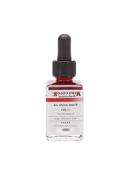 Akrilik Airbrush Mürekkebi - 28 ml Koyu Kırmızı ürün görseli 1