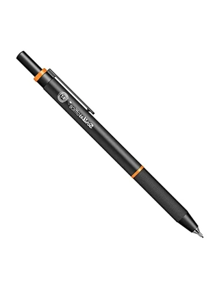 Ergonomik Tasarımlı 0.7 mm Turuncu Uçlu Twist Kalem ürün görseli 1