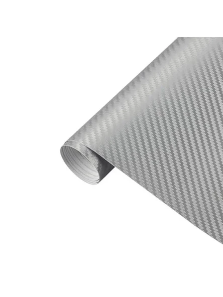 Hava Kanallı Gri Karbon Kaplama Folyosu 152 cm x 50 cm ürün görseli 1