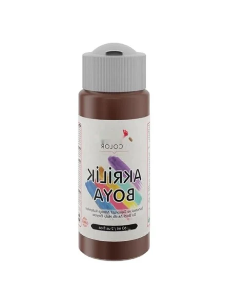Kahverengi Akrilik Boya, 60 ml ürün görseli 1