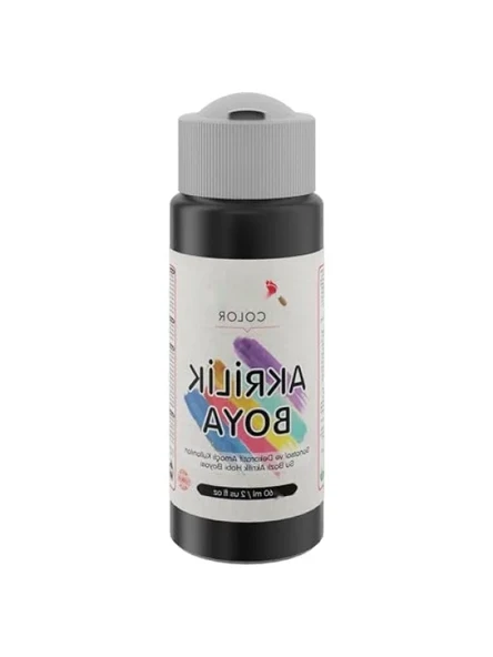 60ml Siyah Akrilik Boya ürün görseli 1
