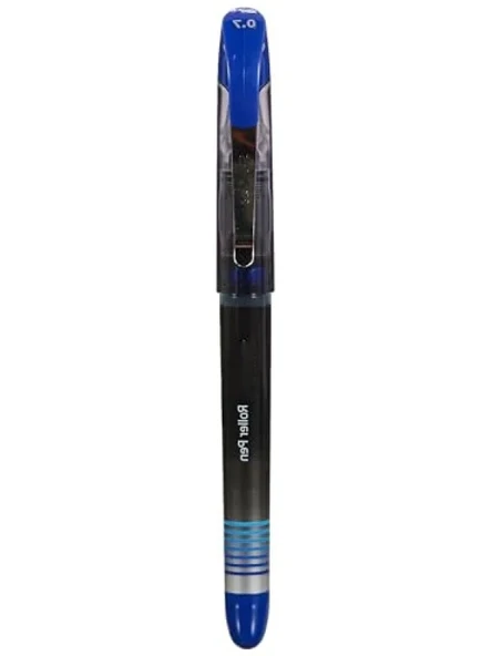 Mavi 0.7 mm Roller Kalem - Şeffaf Gövde ürün görseli 1