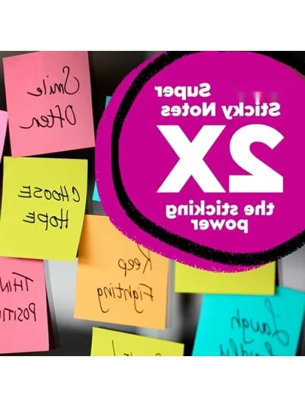 Super Sticky Notlar - 3x3 inç, 5 Ped - Resim 3