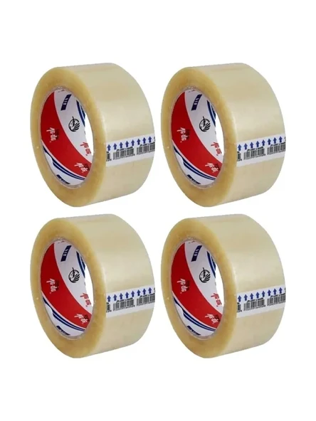 Şeffaf Koli Bandı 45mm x 100m, Dayanıklı ve Güçlü Yapıştırma ürün görseli 1