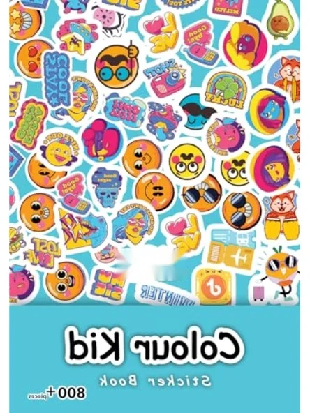 Eğlenceli Çıkartma Seti - 800+ Adet Planlama ve Hediye Stickers ürün görseli 1