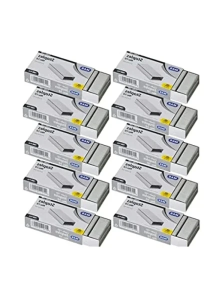 140 Adet No:10 Beyaz Zımba Teli - 10 Paket ürün görseli 1
