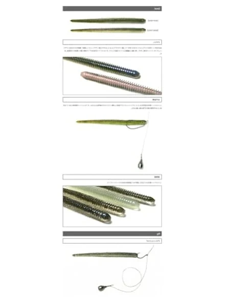 3" Chartreuse Glow Silikon Yem - Resim 3