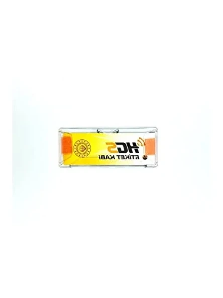 11x5 cm HGS Etiket Kabı ürün görseli 1