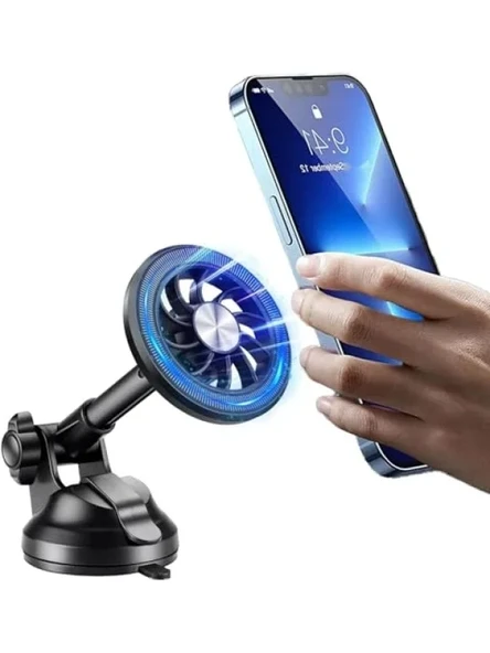 Vantuzlu Oto Telefon Tutucu, 360 Derece Dönme Özelliği ürün görseli 1