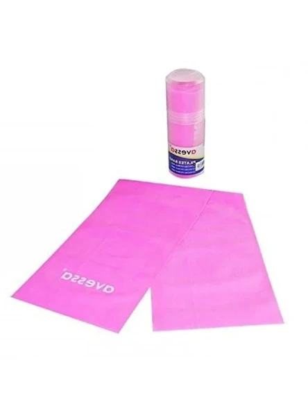 Pembe Pilates Bandı - PVC Saklama Tüpü ile ürün görseli 1