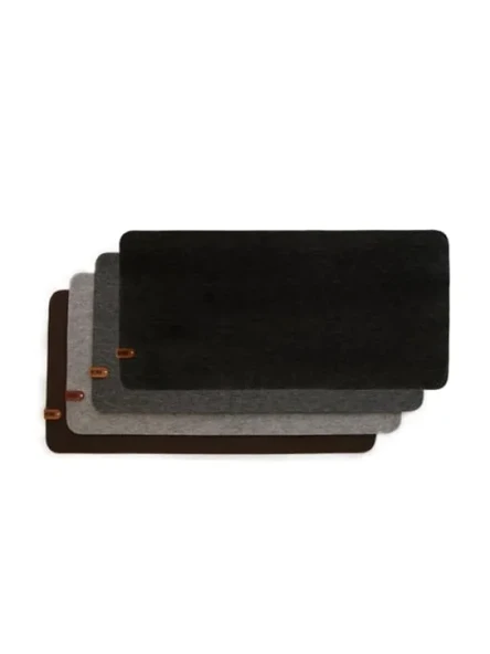 Antrasit Renkli Keçe Mousepad 50x100 cm - Büyük Boy ürün görseli 1